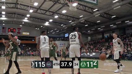 Shevon Thompson Posts 20 points & 15 rebounds vs. Raptors 905
