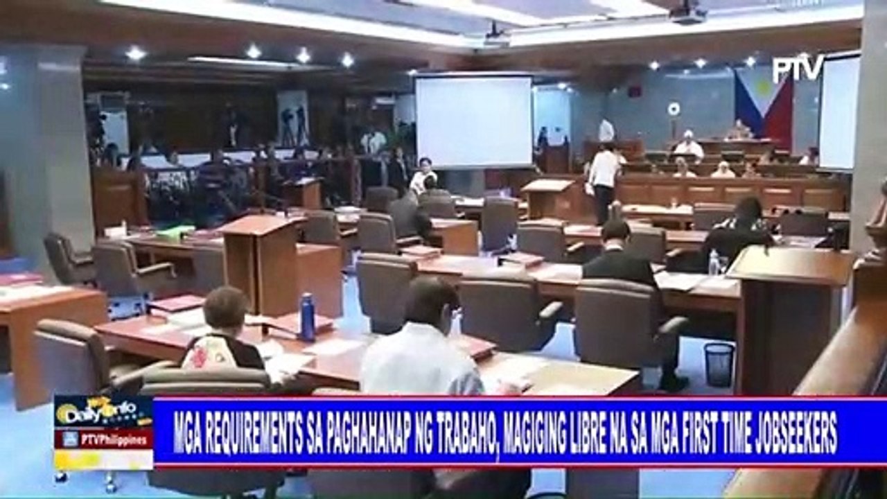 Mga requirements sa paghahanap ng trabaho, magiging libre na sa mga first time jobseekers