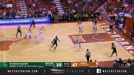 Baylor vs. Texas Basketball Highlights (2018-19)