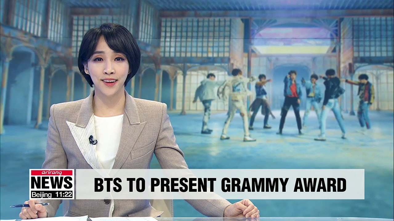 BTS to present award at 61st Grammy Awards ceremony