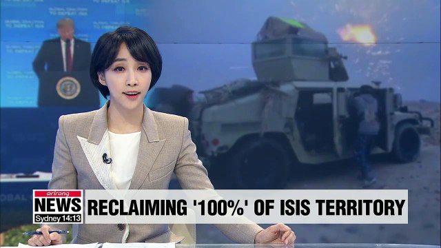 '100%' of ISIS territory will be reclaimed as early as next week: Trump