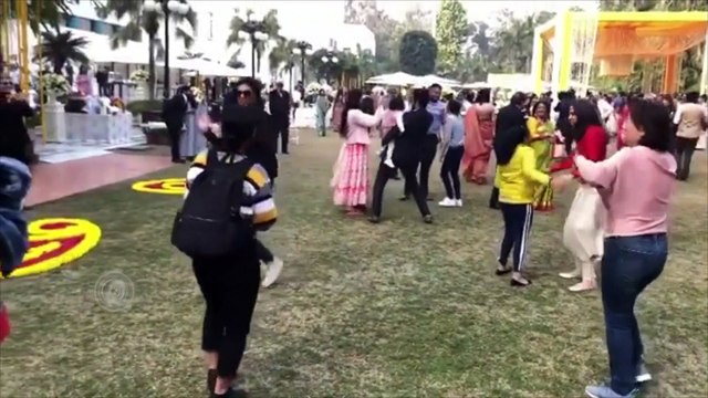 Sushmita Sen Boyfriend Rohman Shawl Wedding Dance | Performance Video