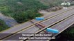 Venezuelan military blocks bridge at Colombian border
