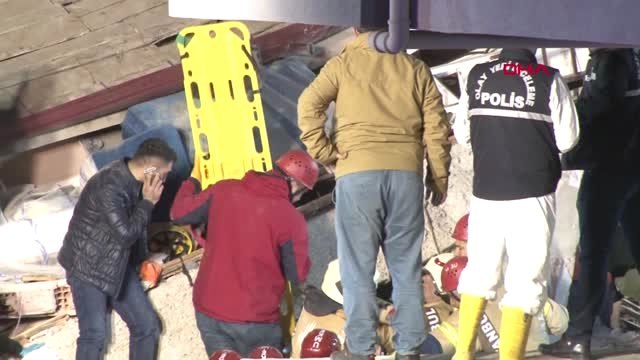 Kartal'daki Çöken Binaya Cam Takmak İçin Gelen İşçi de Enkaz Altında Kaldı