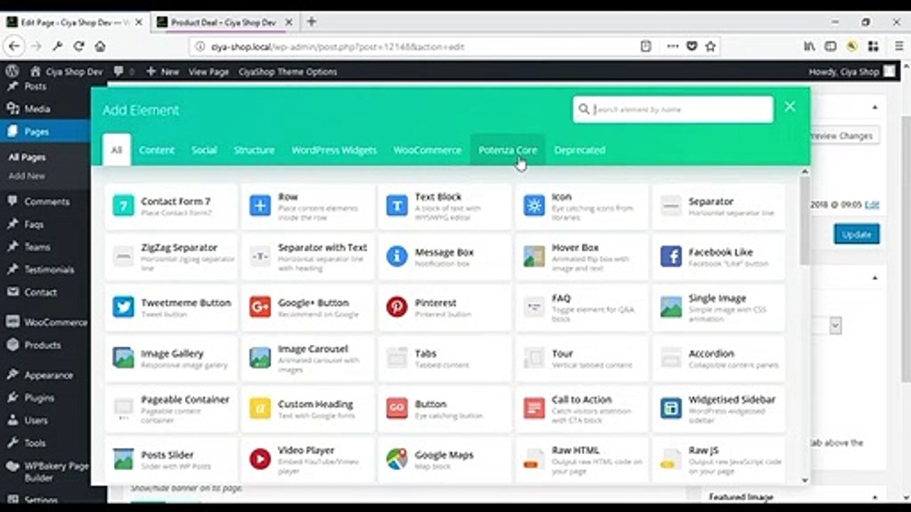 CiyaShop - Product Deal Shortcode