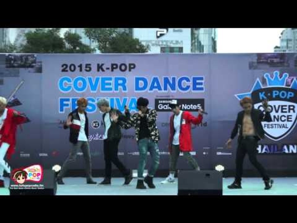 UNLEASHED cover BEAST @2015 Thailand K-POP Cove...