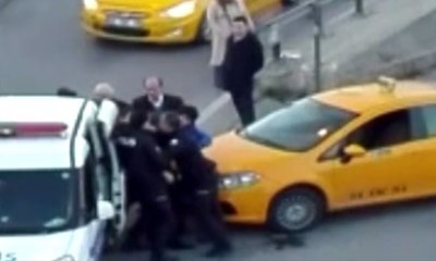 E-5 'te ortalığı birbirine katan olay kamerada