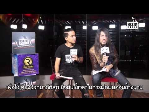 Exclusive : เปิดสตูฯต้อนรับ Ron Bumblefoot Thal