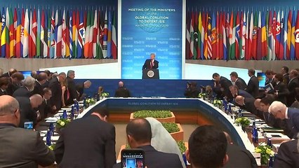 Treffen der Anti-IS-Koalition: USA sichern Verbündeten weitere Unterstützung zu