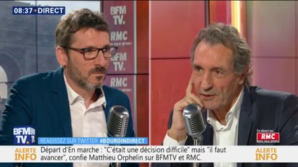 Matthieu Orphelin aimerait bien que les actes d'Emmanuel Macron "soient plus forts" sur l'écologie