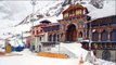 Uttarakhand : Badrinath receives fresh snowfall in Chamoli District, WATCH Video | Oneindia News