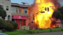 Dha Dış - San Francisco'da Doğalgaz Boru Hattı Patladı, Bir Çok Bina Alevler İçinde Kaldı