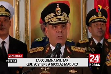 Venezuela: ¿Cuál es la columna militar que sostiene a Nicolás Maduro?