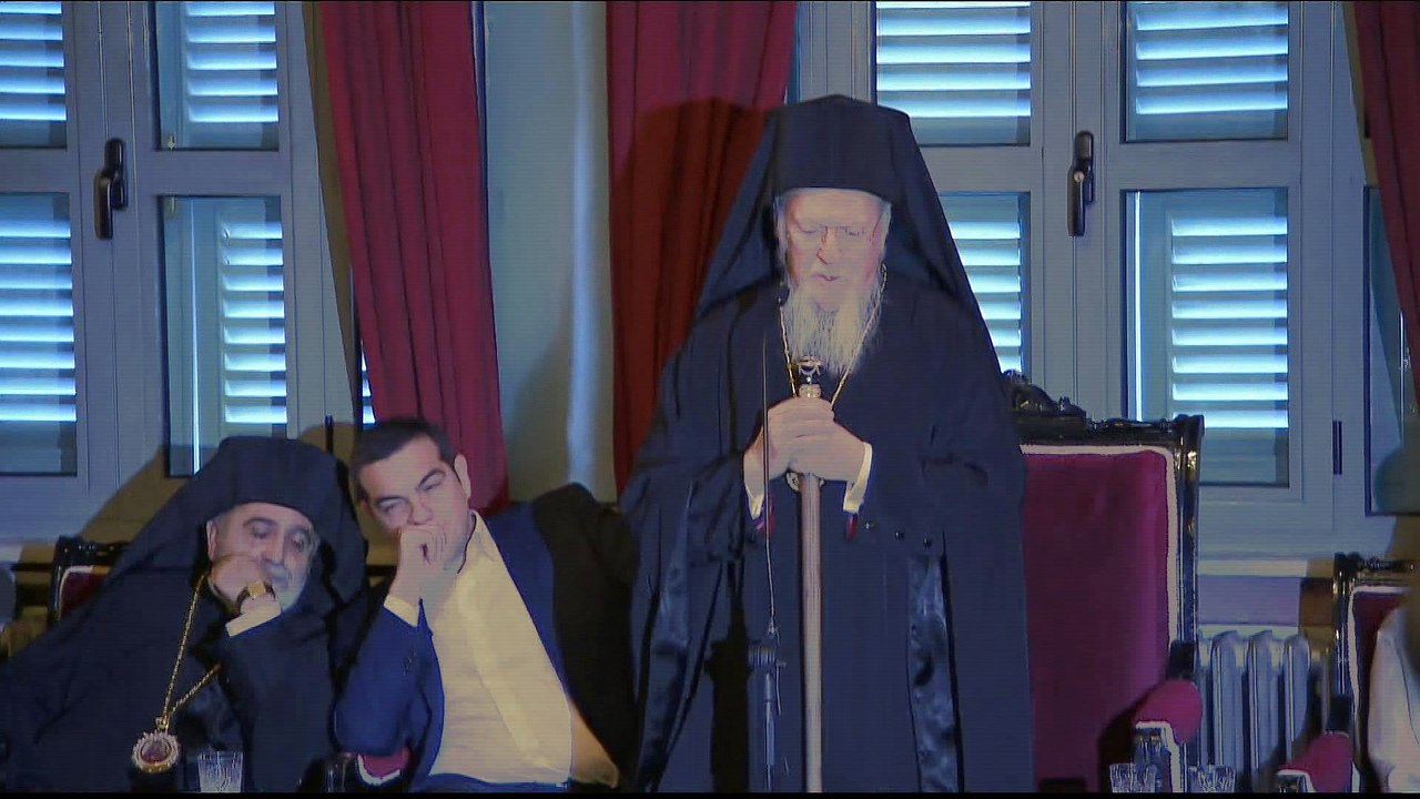 Greek PM Alexis Tsipras visits shut orthodox school in Turkey