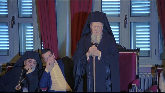 Greek PM Alexis Tsipras visits shut orthodox school in Turkey