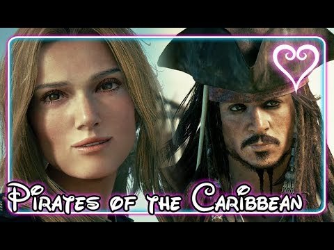 Kingdom Hearts 3 All Cutscenes | Full Movie | Pirates of the Caribbean ~ Port Royal