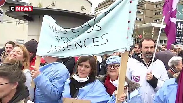Les blouses blanches ont battu le pavé à Saint-Malo