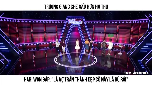 TRƯỜNG GIANG CHÊ XẤU HƠN HÀ THU HARI WON ĐÁP: LÀ VỢ TRẤN THÀNH ĐẸP CỠ NÀY LÀ ĐỦ RỒI