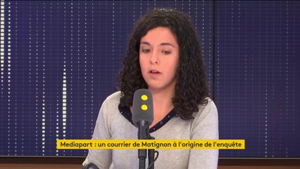 Mediapart : Manon Aubry se dit "très préoccupée"