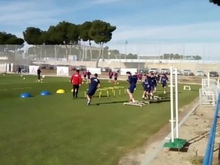 El Real Zaragoza Sigue Preparando el Encuentro en Lugo