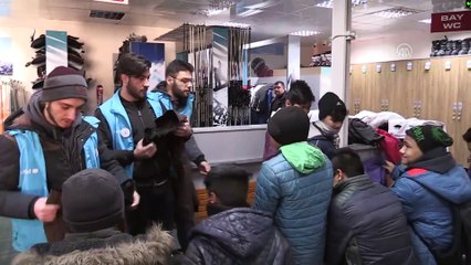 Afgan çocuklar kayakla tanıştı - ERZİNCAN