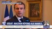 Taxe d'habitation: Emmanuel Macron estime qu'il est "juste socialement" de la supprimer