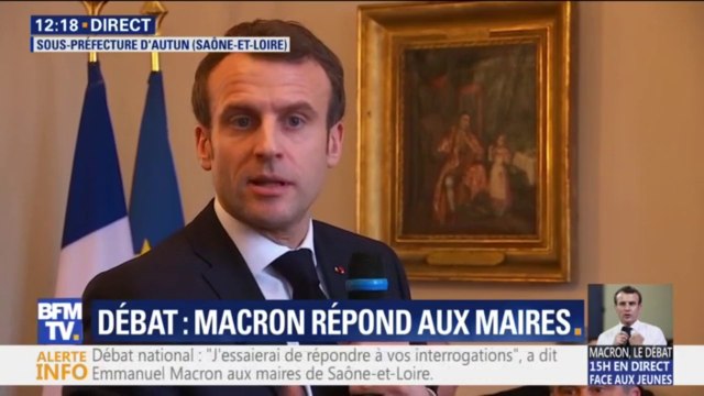 Taxe d'habitation: Emmanuel Macron estime qu'il est juste socialement de la supprimer