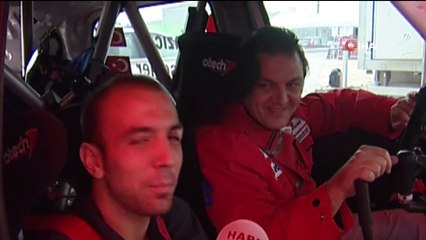 Rallici başkan adayının dikkat çeken seçim otobüsü