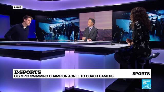 Yannick Agnel, from swimming to e-sports