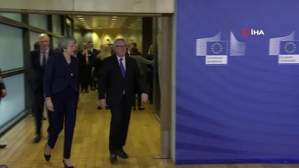Theresa May, Brüksel'de