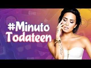 DEMI LOVATO FAZ TATUAGEM INUSITADA! #minutotodateen