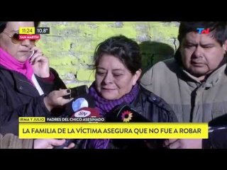 Policía mata a un chico de 14 años en un confuso intento de robo