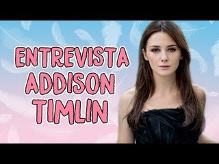 Addison Timlin conta como foi viver a Luce em Fallen!