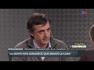 Esteban Bullrich: "Con el timbreo le damos la cara a la gente"