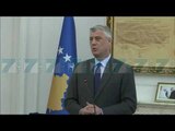 THAÇI SJELL POROSINE E SHBA, «TE HIQET TAKSA» - News, Lajme - Kanali 7