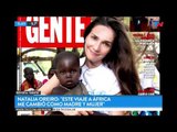 La misión solidaria de Natalia Oreiro en Kenia