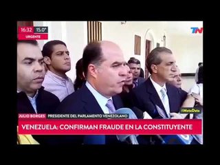 Confirman el fraude en la Constituyente de Venezuela