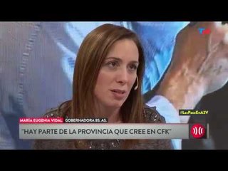 Vidal: "Nunca subestimamos a Cristina"