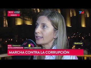 Silvia Lospennato sobre la marcha contra la corrupción: "La sociedad nos exige luchar en serio"
