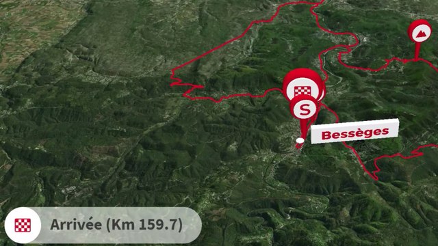 Le parcours de la 3e étape en vidéo - Cyclisme - Etoile de Bessèges