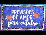 HORÓSCOPO DO AMOR PARA OUTUBRO