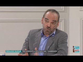 Fernando Iglesias: "El domingo la gente tiene que seguir votando el cambio"