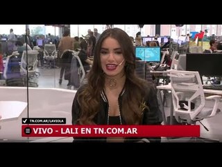 Lali Espósito en vivo en nuestra redacción!