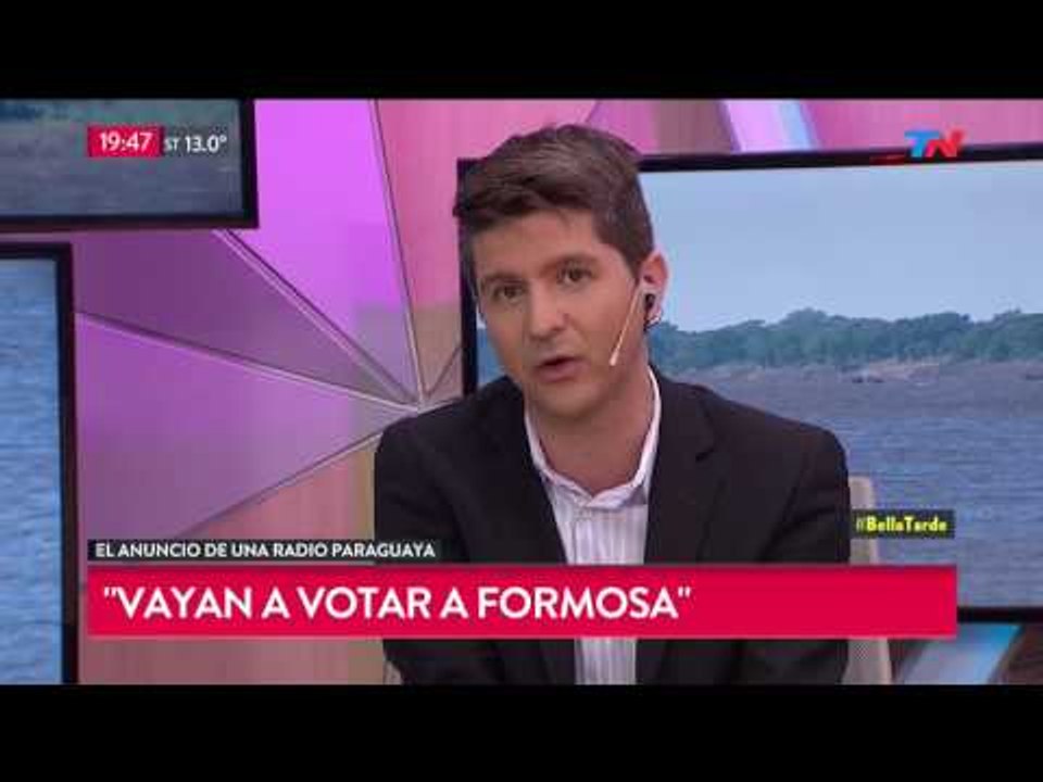 "Vayan a votar a Formosa!"