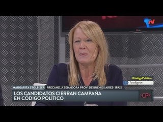 Stolbizer cerró su campaña en Codigo Político