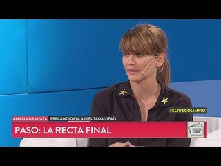 Amalia Granata mano a mano con Nelson Castro