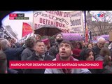 Marcha por la desaparición de Santiago Maldonado
