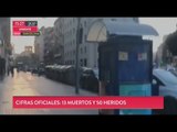Cifras oficiales del ataque en Barcelona: 13 muertos y 50 heridos