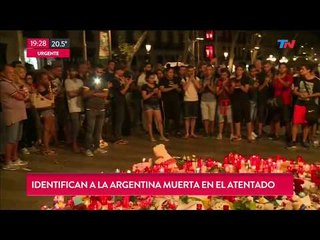 Identifican a la argentina muerta en el atentado de Barcelona