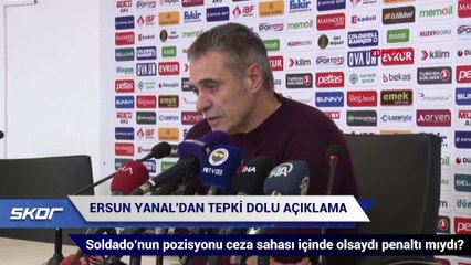 Ersun Yanal’dan maç sonu tepki dolu açıklama
